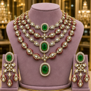 MAHARANI POLKI NECKLACE SET