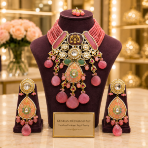 MEENAKARI PREMIUM NECKLACE SET