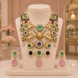 SABYASACHI INSPIRED ROYAL DOUBLET NECKLACE SETS