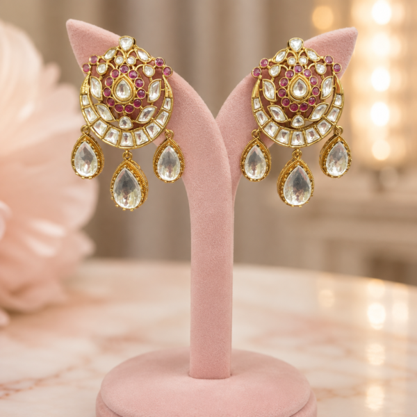 Wholesale Kundan Wedding Earrings Online Exporters India