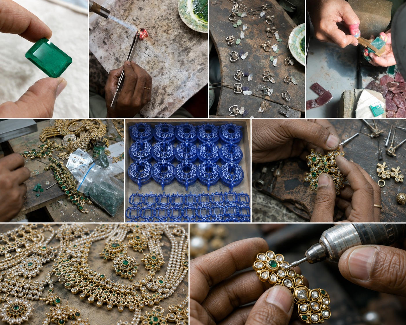 Jewellery Manufacturing Process: From Design to Finished Jewellery | EON EXPORTS