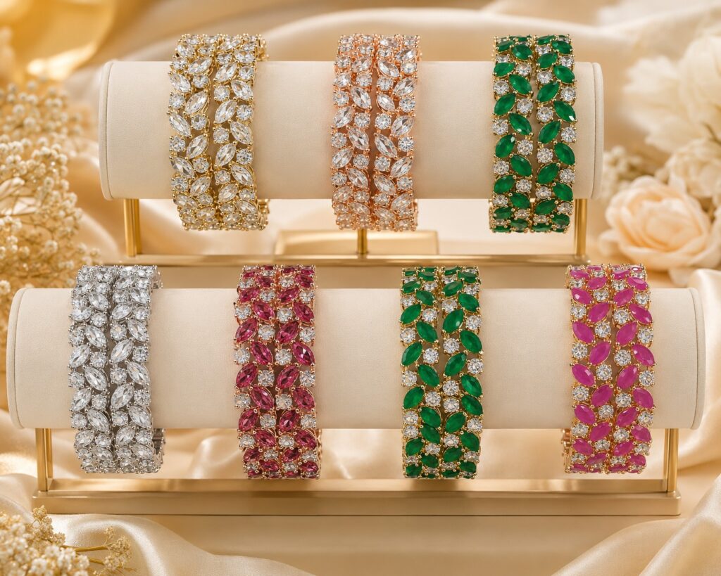 AD American Diamond Bangles Manufacturer in India